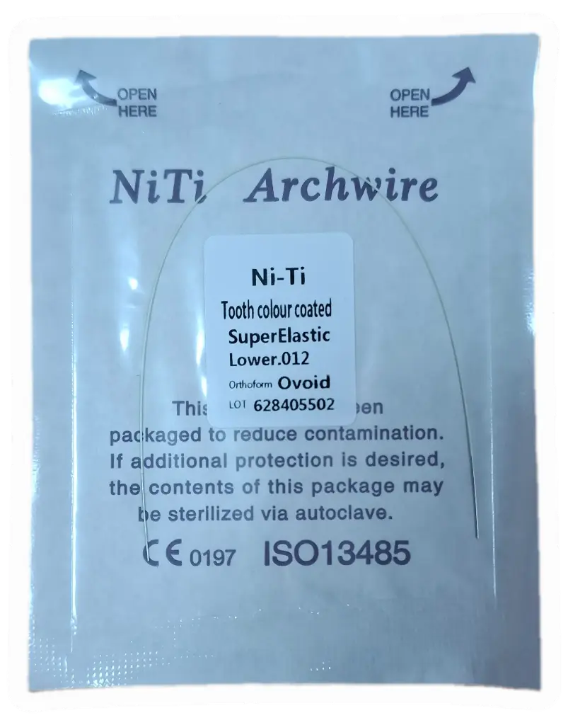 Дуги NiTi кольорові (1шт) Ovoid