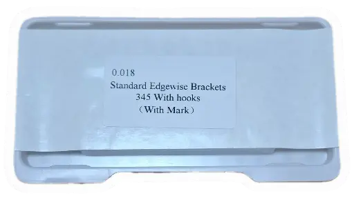 Стандартні Edgewise брекети 345 з гачками